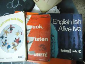 Lote Libros Ingles Nivel Inicial