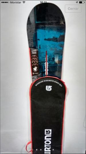 Tabla de snowboard burton process 152