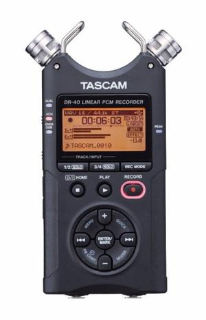 Tascam DR40 grabador portatil sd 4gb garantia