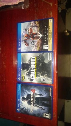 Vendo juegos de ps4