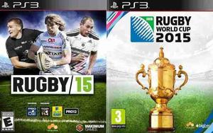 rugby 15 y rugby  world cup ps3 digital