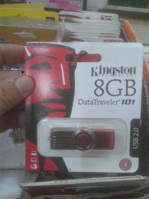 Pen drive 8 gb sellado kingstone. Nuevo. Clase 10