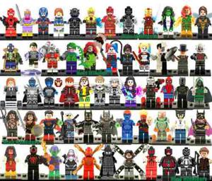 Personajes Marvel Y Dc Lego Sim. Muchos Disponibles