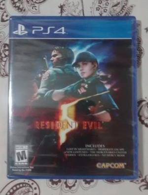 Resident Evil 5 Nuevo (Sellado) PS4