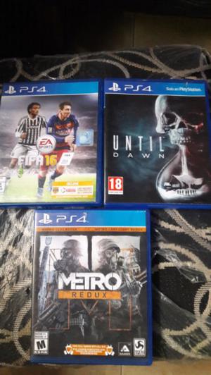 VENDO O PERMUTO JUEGOS DE PS4