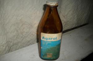 vendo antigua botella de agarol