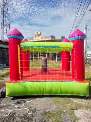 Castillo Inflable Con Turbina +tejo De Aire. Super Promo.!!!