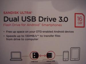 DUAL USB drive 3.0 SANDISK original