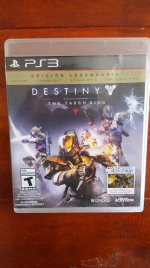 Destiny the taken king ps3 excelente estado