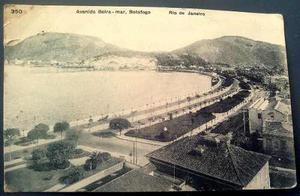 Postal Avenida Beira Mar, Botafogo - Rio De Janeiro