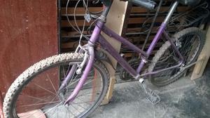 bicicleta rodado 24 andando