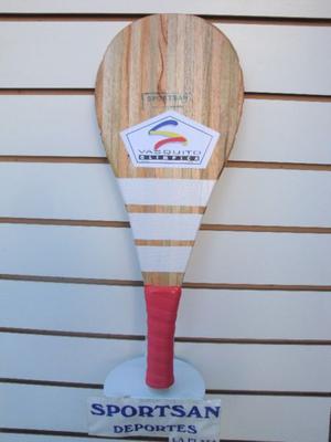 paletón vasquito modelo olimpica con mango tenis