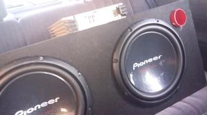 2 woofer pioneer mas potencia