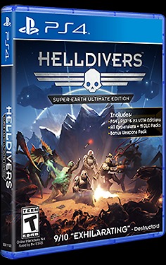 Juego helldivers ps4 fisico