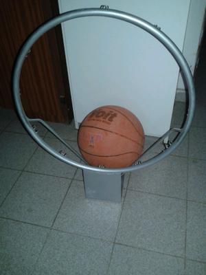 Vendo este arco para basquet y pelota