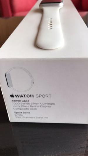 Apple Watch Sport 42 MM Impecable completo en caja