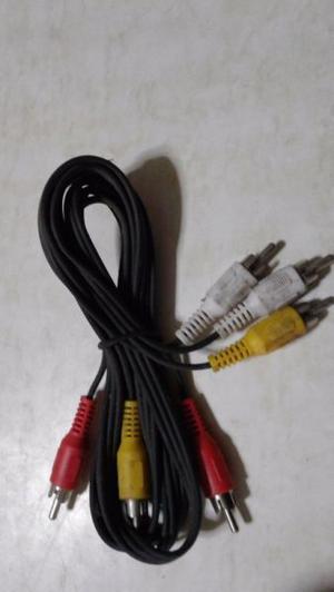 Cables RCA para audio y video