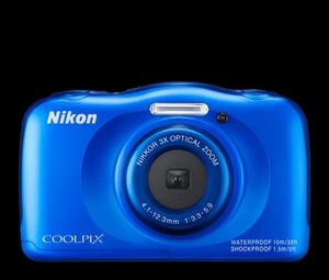 Cámara Nikon S33 sumergible + memoria 8 gb