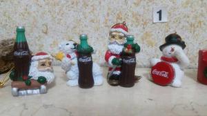 Coleccion Coca Cola Navidad Adornos, Set N 1