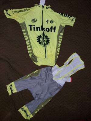 Conjunto Ciclismo Tinkoff