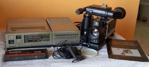 Filmadora Vintage PANASONIC PK756 con Cassettera PVD y