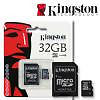 Memoria Micro SD c/adaptador 32 GB CLASE 10 Kingston