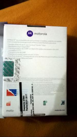 Motorola Moto G3 3ra Generación Xtg Negro Libre