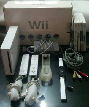 Nintendo Wii + Controles + Nunchuk + Juegos + Accesorios