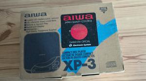 Reproductor portátil de CDs de música AIWA XP-3