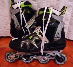 Rollers Profesionales Stark Fusion Aluminio Abec-9 Fijos