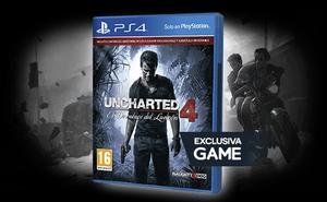 Uncharted 4 PS4 Impecable SIN USO