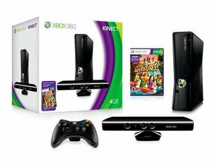 Xbox 360 Con Kinect 4gb Como Nueva