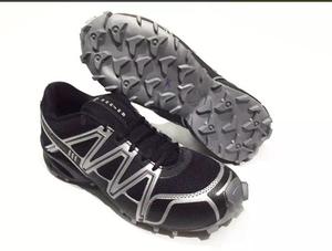 Zapatilla Deportiva Trekking Running Negro Hombre Tunning