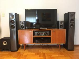 Home Theater 5.1 Jamo S606 + Subwoofer Yamaha Yst Sw011