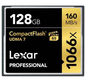 Memoria Lexar Professional Compactflash 128gb x 160mb/s
