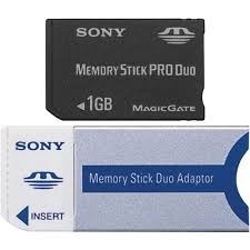 Memoria Memory Stick Pro Duo 1 Gb Cámara Sony Dsc-w110