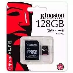 Memoria Micro Sd 128 Gb - Clase 10 Kingston Original