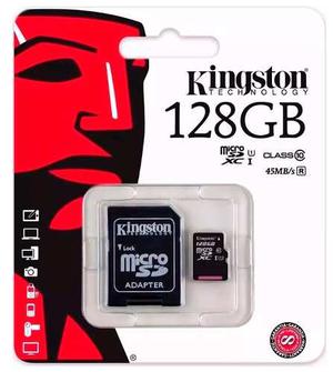 Memoria Micro Sd 128gb Clase 10 Kingston Original Local Gtia