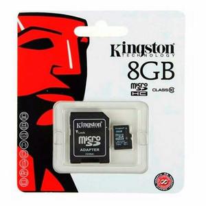 Memoria Micro Sd 8gb Clase 10 Kingston + Garantía