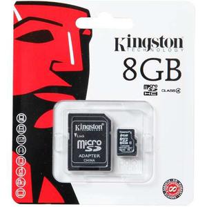 Memoria Micro Sd 8gb Kingston Original Samsung Motorola Lg