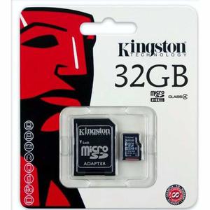 Memoria Micro Sd Xc 32 Gb Kingston Clase 4