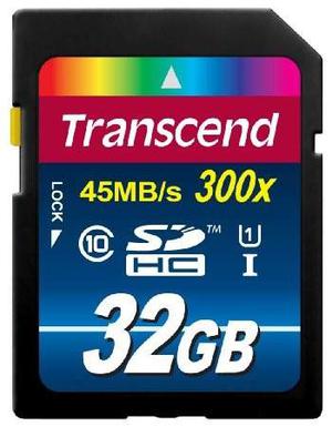 Memoria Transcend Sdhc 32 Gb Clase x + Envío Gratis