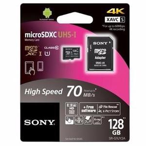 Memorias Microsd Sony 128 Gb Ck / Garantía Propia