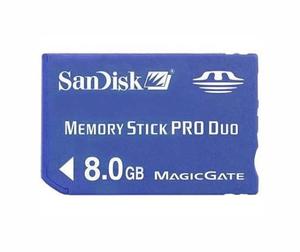 Memory Stick Pro Duo Sandisk 8gb Magicgate