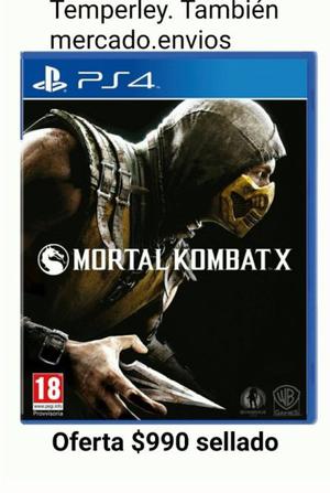 Mortal Kombat x play4 físico Lomas de Zamora