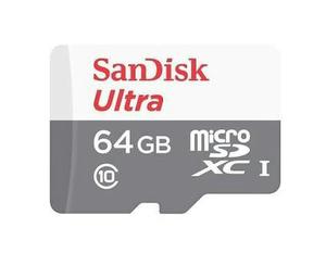 Tarjeta De Memoria Micro Sd Sandisk Ultra 64 Gb Clase 10