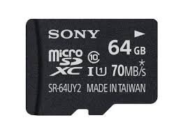Tarjeta Memoria Micro Sd 64 Gb Sony Original!! 70 Mb/s!!