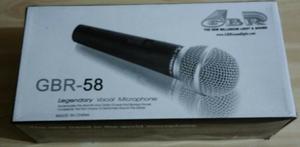 micrófono gbr 58 nuevo