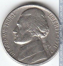 moneda 5 centavos () estados unidos