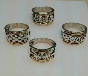 Anillo Plata Y Oro